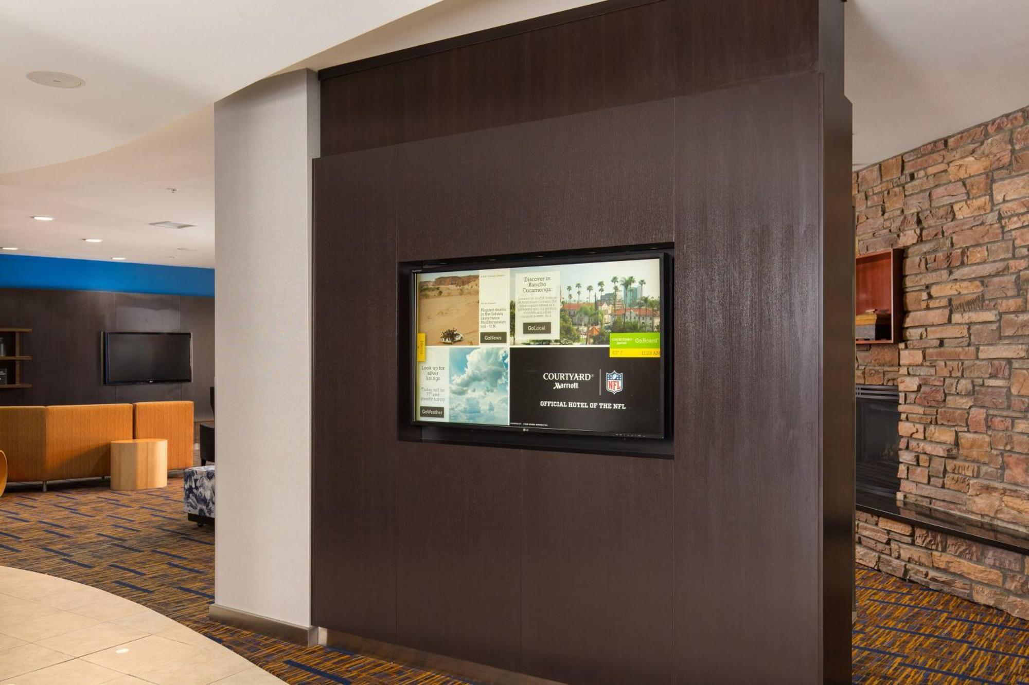Courtyard By Marriott Ontario Rancho Cucamonga Hotell Eksteriør bilde